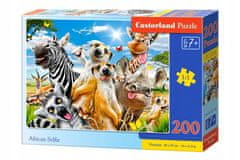 Castorland Puzzle 200 Dílků Africké Selfie