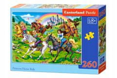 Castorland Puzzle 260 Dílků Jízda Na Koni Princezny