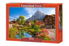 Castorland Puzzle 500 Dílků Kandersteg, Švýcarsko