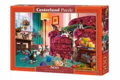 Castorland Puzzle 500 Dílků Neposlušná Koťátka