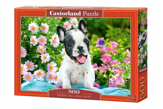 Castorland Puzzle 500 Dílků Štěně Francouzského Buldočka