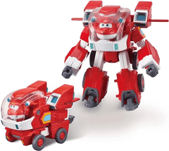 Super Wings - Transformující vozidlo s tryskáčem - Jett Robot Suit od Alpha Group))