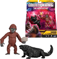 PLAYMATES TOYS Godzilla vs Kong Figurky - Figurka Suko a Titanus Doug od Playmates Toys))