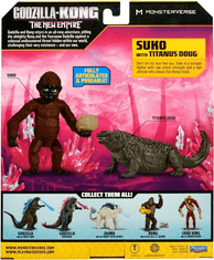 PLAYMATES TOYS Godzilla vs Kong Figurky - Figurka Suko a Titanus Doug od Playmates Toys))