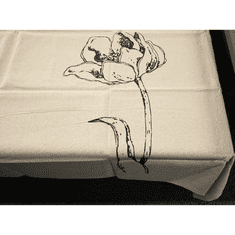 vyprodejpovleceni Béžový lněný ubrus SEASONS 140 x 195 cm