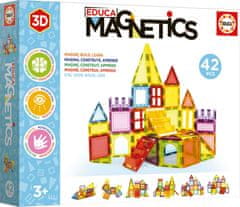 Educa Magnetická stavebnice Magnetics 42 díků