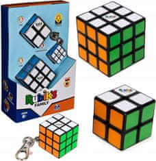 Rubik Rubikova kostka Sada Family (3x3, 2x2, přívěsek na klíče 3x3)