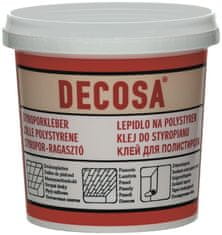 Decosa Pěnové polystyrenové lepidlo 1 kg účinné rychleschnoucí bílé