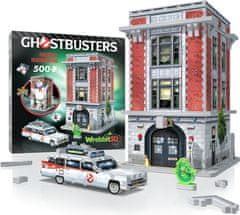 Wrebbit 3D puzzle Ghostbusters: Požární zbrojnice krotitelů duchů 500 dílků