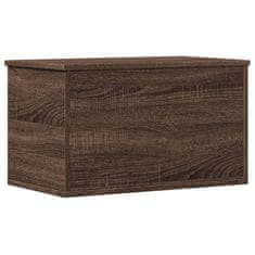 Vidaxl Úložný box hnědý dub 60 x 35 x 35 cm kompozitní dřevo