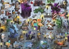 Ravensburger Puzzle 120004226 Challenge Puzzle: Minecraft 1000 dílků