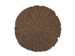 LEGI Dekorativní zahradní nášlap Cracked Log hnědý, gumový MHEU5000063