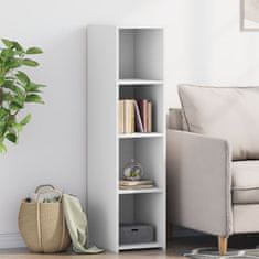 shumee vidaXL Skříň highboard bílá 30 x 41 x 124 cm kompozitní dřevo