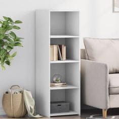 shumee vidaXL Skříň highboard bílá 40 x 41 x 124 cm kompozitní dřevo