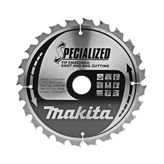 Makita kotouč pilový Specialized na dřevo 210 x 1.9 x 30 mm 24Z (B-09438)