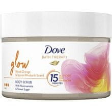 Dove Dove - Bath Therapy Glow Body Scrub - Tělový peeling 295ml 