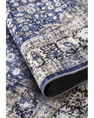 AKCE: 160x230 cm Kusový koberec Asya 106039 Dark blue, Cream 160x230