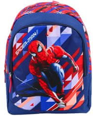 CurePink Školní batoh Marvel: Spiderman (objem 17 litrů|28 x 38 x 16 cm)