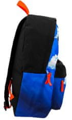 CurePink Školní batoh Naruto: Duo (objem 22,6 litrů|30 x 42 x 18 cm)
