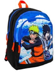 CurePink Školní batoh Naruto: Duo (objem 28 litrů|31 x 41 x 22 cm)