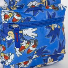 CurePink Dětský batoh Sonic The Hedgehog: Siluety (objem 7 litrů|23 x 33 x 9 cm)