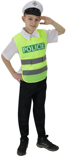 Rappa Dětský kostým dopravní policista