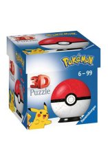 Ravensburger Pokémon 3D Puzzle - Pokéball Classic - 55 dílků