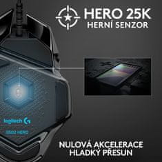 Logitech G502 Hero, černá (910-005470)