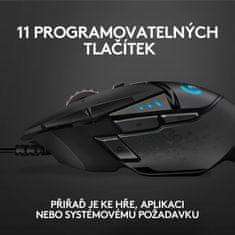 Logitech G502 Hero, černá (910-005470)