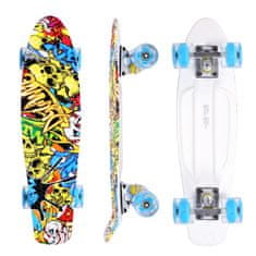 Aga4Kids Pennyboard se svíticími LED kolečky MR6099-1