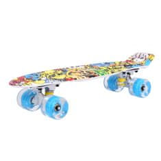 Aga4Kids Pennyboard se svíticími LED kolečky MR6099-1