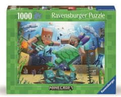 Ravensburger Puzzle 120004219 Minecraft 1000 dílků