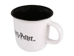 sarcia.eu Harry Potter Keramický hrnek, bílý s černým vnitřkem 410 ml 