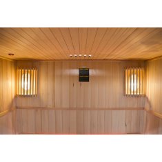 BPS-koupelny Finská sauna Relax HYD-3665 150x110, 3-4 osob