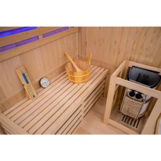 BPS-koupelny Finská sauna Relax HYD-3135 120x120, 1-2 osoby