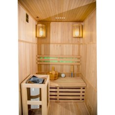 BPS-koupelny Finská sauna Relax HYD-3663 120x105, 1-2 osoby