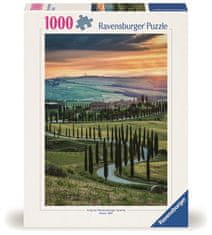 Ravensburger Puzzle 120012085 Údolí Val d'Orcia, Toskánsko 1000 dílků