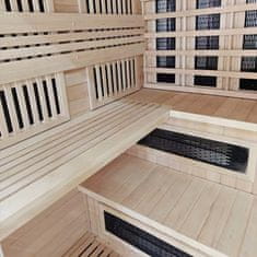 BPS-koupelny Kombinovaná sauna 2v1 HYD-4231 - Infrasauna + finská sauna 200x160, 5-6 osob