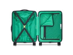 U. C. of Benetton Kabinový kufr Delsey X Benetton NOW Hardside SLIM 55 cm, modrá