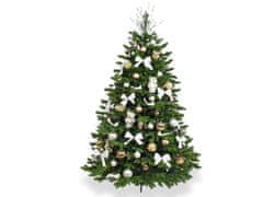 LAALU.cz Vánoční stromek umělý zelený DELUXE jedle Bernard 360 cm se stojánkem