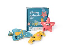 BS Toys Mořská zvířata pro malé potápěče - hra do vody - 3 ks