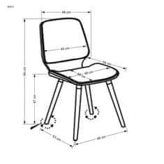 ATAN Jídelní židle K511