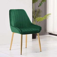 ATAN Jídelní židle PERLIA - smaragdová