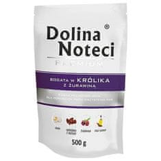 DOLINA NOTECI Dolina Noteci Premium Bohaté Na Králíka S Brusinkami Sáček 500 G