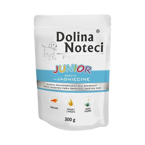 DOLINA NOTECI Dolina Noteci Premium Junior Bohaté Na Jehněčí Sáček 300 G