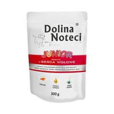 DOLINA NOTECI Dolina Noteci Premium Junior Bohaté Na Hovězí Srdce Sáček 300 G