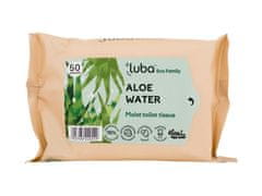 LUBA 50ks eco family aloe water, vlhčený toaletní papír