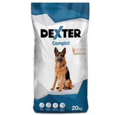 4DOGS Dexter Complete Pro Psy Velkých Plemen 20Kg