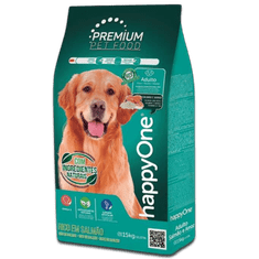 4DOGS Happyone Rice & Salmon Losos/Rýže 15Kg