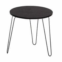 ATAN Příruční stolek RONIN - černý dub / černá